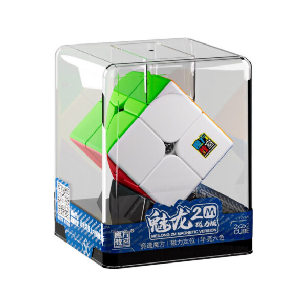 MoYu 2×2 MeiLong Magnetic Transparent scaled